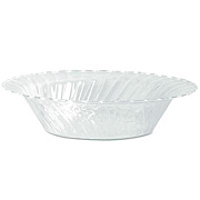 WNA Classicware Plastic Dinnerware, Bowl, 10 oz, Clear, 18/Pack, 10 Packs/Carton (CWB10180)