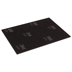 Scotch-Brite Surface Preparation Pad Sheets, 14 x 28, Maroon, 10/Carton (02498)