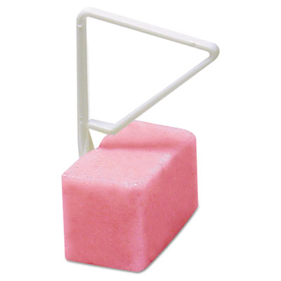 Fresh Products Parazyme Toilet Bowl Block, 3.5-Oz, Pink, Cherry Fragrance, 144/ct (1235BB)