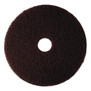 3M Low-Speed High Productivity Floor Pads 7100, 21" Diameter, Brown, 5/Carton (08449)