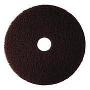 3M Low-Speed High Productivity Floor Pads 7100, 13" Diameter, Brown, 5/Carton (08441)