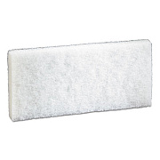 3M Doodlebug Scrub Pad, 4.63 x 10, White, 5/Pack, 4 Packs/Carton (08003)