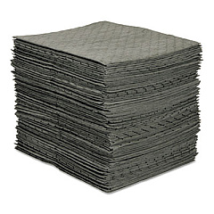 SPC MRO Plus Heavy Sorbent Pads, .26gal, 15w x 19l, Gray (MRO100)