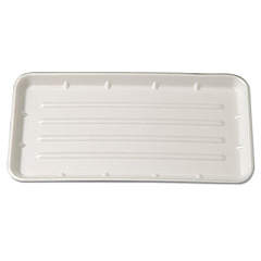 Genpak SUPERMARKET TRAY, 14.75 X 8 X 1, YELLOW, 125/BAG, 2 BAGS/CARTON (25SYL)