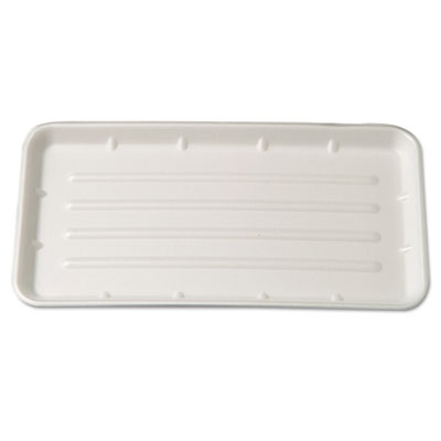 Genpak SUPERMARKET TRAY, 14.75 X 8 X 1, YELLOW, 125/BAG, 2 BAGS/CARTON (25SYL)
