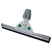 Unger SmartFit Heavy Duty Water Wand with Socket and Twin Foam Rubber Blades, 22" Wide Blade, 4" Handle (HM22A)