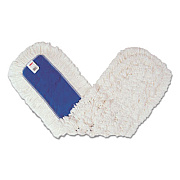 Rubbermaid Commercial Dust Mop Heads, Kut-A-Way, White, 36 x 5, Cut-End, Cotton (K15512)