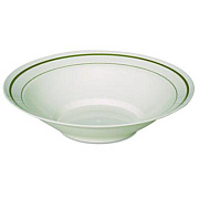 WNA Masterpiece Plastic Bowls, 10 oz, Ivory/Gold, 10/Pack, 15 Packs/Carton (MPBWL10IPREM)