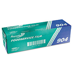 Reynolds Wrap PVC Film Roll with Cutter Box, 18" x 1,000 ft (904)