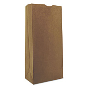 Ross & Wallace Paper Products Grocery Paper Bags, 25# Size, 40# Basis Weight, 8.25" x 5.38" x 18", Kraft, 500/Bundle (GK25500)