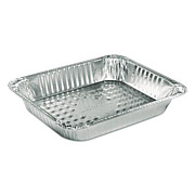 HFA Aluminum Steam Table Pans, Half-Size Medium, 2.19" Deep, 10.38 x 12.75, 100/Carton (402540)