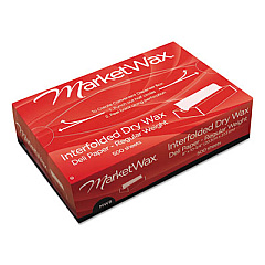 Bagcraft QF12 Interfolded Dry Wax Deli Paper, 12 x 10.75, White, 500/Box,  12 Boxes/Carton (011012)