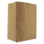 General GROCERY PAPER BAGS, 52 LBS CAPACITY, 1/8 BBL, 10.13"W X 6.75"D X 14.38"H, KRAFT, 500 BAGS (SK1852)