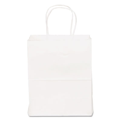 General SHOPPING BAGS, 8" X 10.25", WHITE, 250/CARTON (WSHP8451025C)