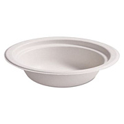 Chinet PaperPro Naturals Molded Fiber Dinnerware, Round Bowls, 12 oz, Beige, 125/Bag, 8 Bags/Carton (25780)