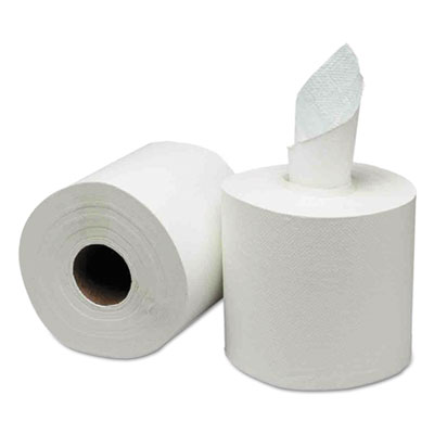 GEN Center-Pull Paper Towels, 8w x 10l, White, 600/Roll, 6 Rolls/Carton (GEN1925)