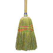 Boardwalk Upright Corn/Fiber Broom, 56" Overall Length, Natural, 6/Carton (BR10012)