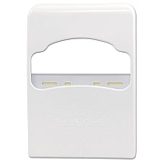 HOSPECO Health Gards Quarter-Fold Toilet Seat Cover Dispenser, 8.75 x 2 x 12, White (HG2)