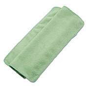Boardwalk Lightweight Microfiber Cleaning Cloths, Green, 16 x 16, 24/Pack (BWK16GRECLOTH)