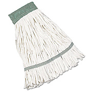 AbilityOne 7920015133303, SKILCRAFT, Rough-N-Ready Looped End Mop Head, Medium, White