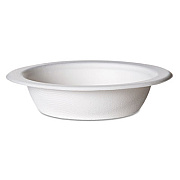 Eco-Products Renewable Molded Fiber Bowls, Sugarcane, 16 oz, Natural White, 50/Pack, 20 Packs/Carton (EPBL16)