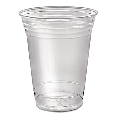 SOLO Ultra Clear PET Cups, Squat, 16 oz, Plastic, 50/Pack (TP16DPK)