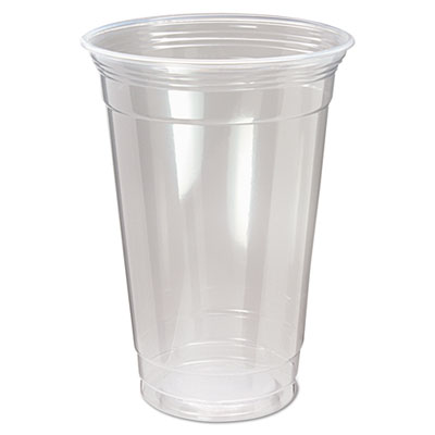 Fabri-Kal Nexclear Polypropylene Drink Cups, 20 oz, Plastic, Clear, 50/Bag, 20 Bags/Carton (NC20)