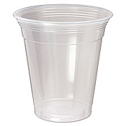 Fabri-Kal Nexclear Polypropylene Drink Cups, 12 to 14 oz, Plastic, Clear, 50/Bag, 20 Bags/Carton (NC12S)