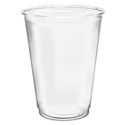 Dart Ultra Clear Cups, 12 oz, PET, 50/Bag, 20 Bags/Carton (TP22)
