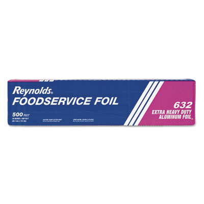 Reynolds Wrap Extra Heavy-Duty Aluminum Foil Roll, 18" x 500 ft (632)