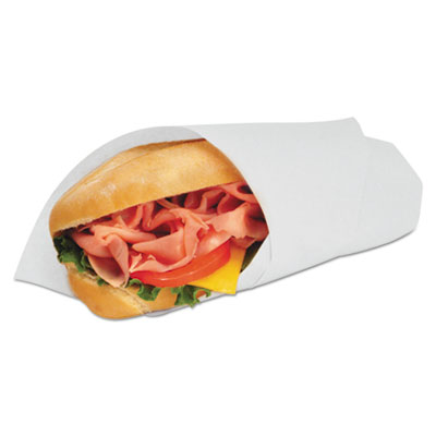Bagcraft EcoCraft Interfolded Soy Wax Deli Sheets, 16 x 16, White, 2,359/Carton (247166)