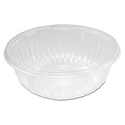Dart PresentaBowls Clear Bowls, 32 oz, Plastic, 63/Bag, 252/Carton (C32B)