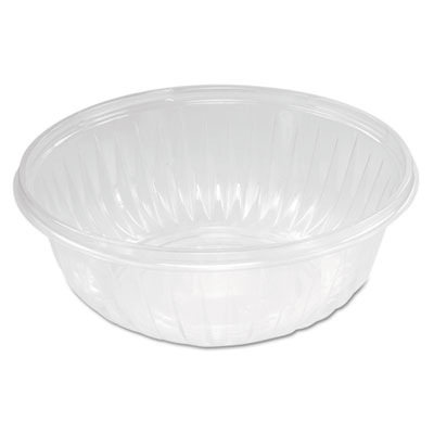 Dart PresentaBowls Clear Bowls, 32 oz, Plastic, 63/Bag, 252/Carton (C32B)