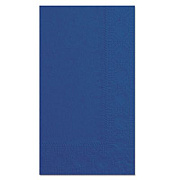 Hoffmaster Dinner Napkins, 2-Ply, 15 x 17, Navy Blue, 1,000/Carton (180522)