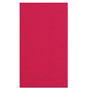Hoffmaster Dinner Napkins, 2-Ply, 15 x 17, Red, 1,000/Carton (180511)
