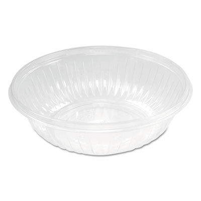 Dart Presentabowls Clear Bowls, Plastic, 24 Oz, 63/bag, 252/carton (C24B)