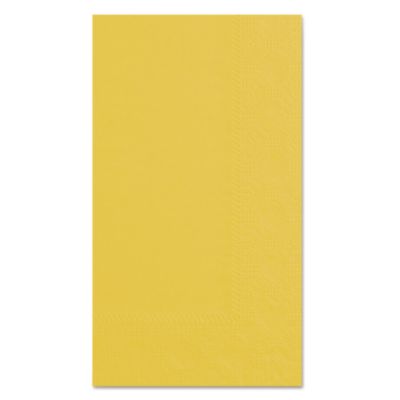 Hoffmaster Dinner Napkins, 2-Ply, 15 x 17, Sun, 1,000/Carton (180540)