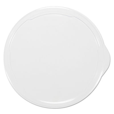 Dart PresentaBowls Clear Flat Lids, 5.4" Diameter x 0.3" h, Plastic, 504/Carton (C16BL)