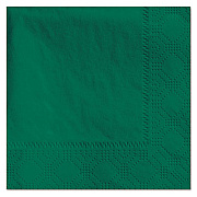 Hoffmaster Beverage Napkins, 2-Ply, 9.5 x 9.5, Hunter Green, 1,000/Carton (180337)