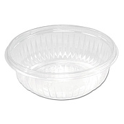Dart PresentaBowls Clear Bowls, 12 oz, Plastic, 63/Bag, 504/Carton (C12B)