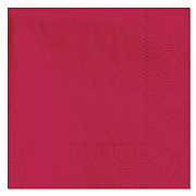 Hoffmaster Embossed Beverage Napkins, 2-Ply, 9.5 x 9.5, Red, 1,000/Carton (180311)