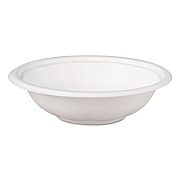 Genpak Laminated Utility Bowl, 32oz, Foam, Round, White, 100/pack, 4 Packs/ct (FW032)