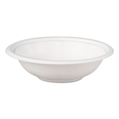 Genpak Laminated Utility Bowl, 32oz, Foam, Round, White, 100/pack, 4 Packs/ct (FW032)