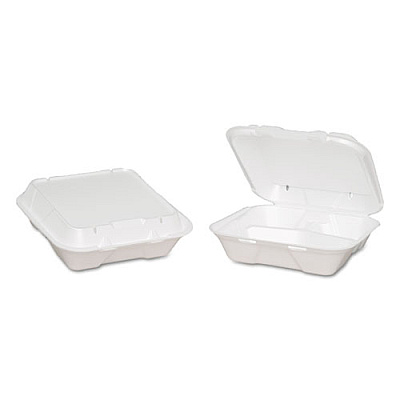 Genpak SN203V Snap-It Vented Hinged Containers
