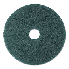 3M Low-Speed High Productivity Floor Pads 5300, 21" Diameter, Blue, 5/Carton (08414)
