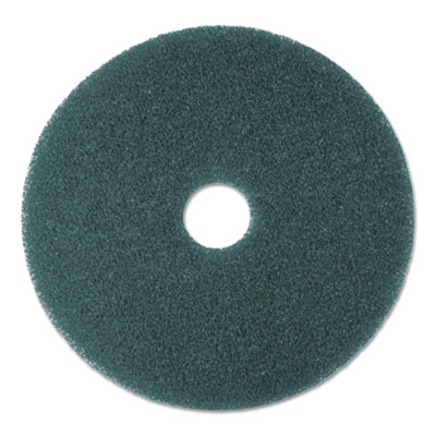 3M Low-Speed High Productivity Floor Pads 5300, 21" Diameter, Blue, 5/Carton (08414)