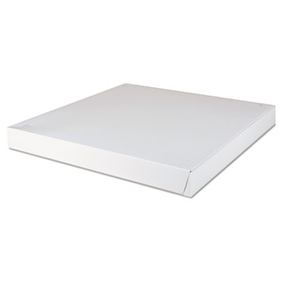 SCT Lock-Corner Pizza Boxes, 18 x 18 x 1.88, White, Paper, 50/Carton (1470)
