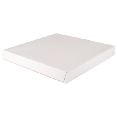 SCT Lock-Corner Pizza Boxes, 16 x 16 x 1.88, White, Paper, 100/Carton (1450)
