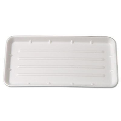 Genpak Supermarket Trays, 14.75 x 1 x 8, 125/Bag, 2 Bags/Carton (25SWH)