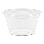 Dart Conex Complements Portion/Medicine Cups, 0.75 oz, Clear, 125/Bag, 20 Bags/Carton (075PC)